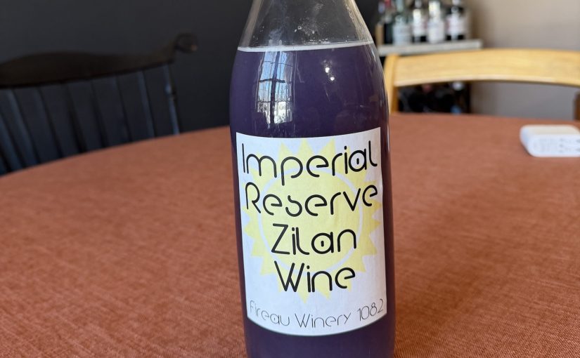 Zilan Wine: A Traveller Prop and Themed Cocktail